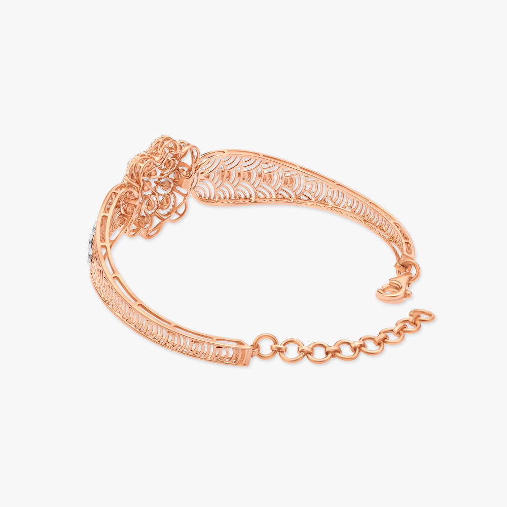 Regal Allure Diamond Bangle
Regal Allure Diamond Bangle