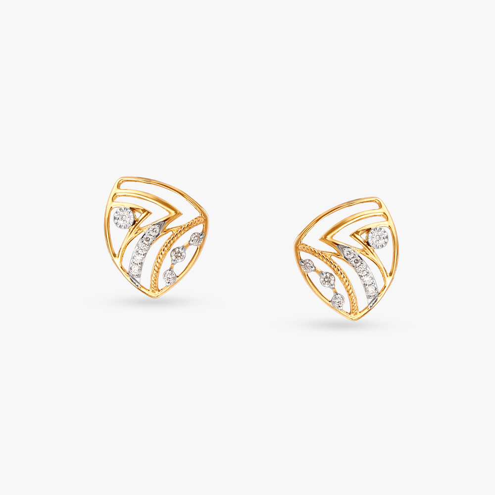 Radiant Chic Diamond Stud Earrings
Radiant Chic Diamond Stud Earrings
