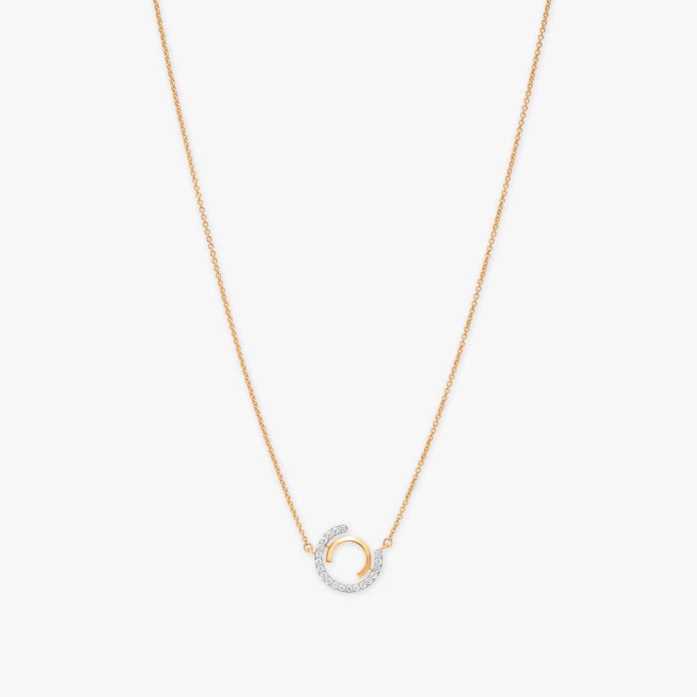 Radiant Circles Diamond Pendant with Chain
Radiant Circles Diamond Pendant with Chain