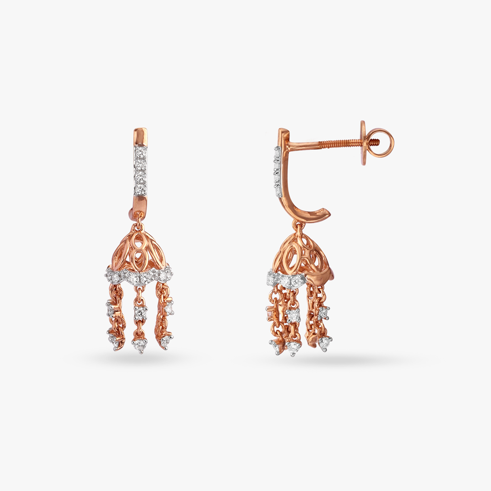 Baroque Diamond Drop Earrings
Baroque Diamond Drop Earrings