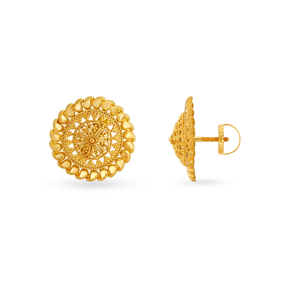Opulent Intricate Stud Earrings
Opulent Intricate Stud Earrings
