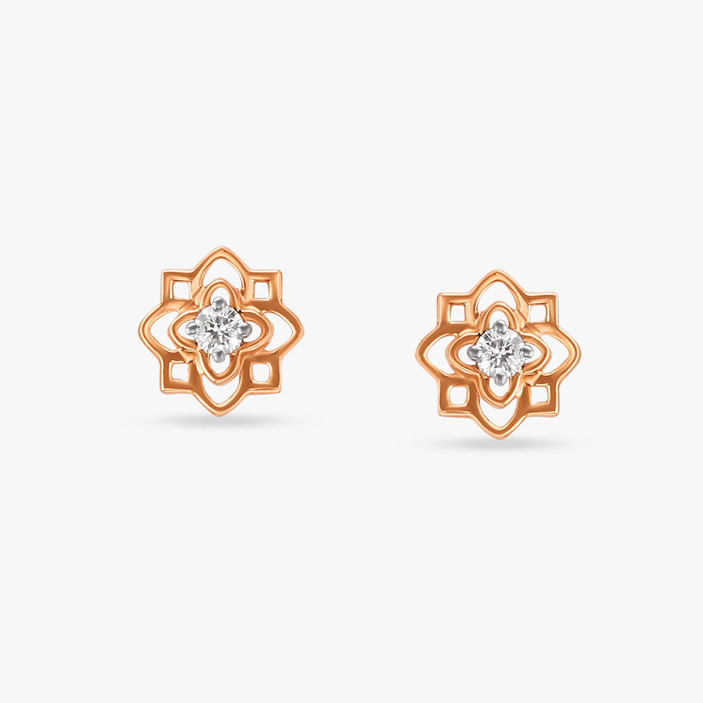 Enchanting Floral Diamond Stud Earrings for Kids
Enchanting Floral Diamond Stud Earrings for Kids