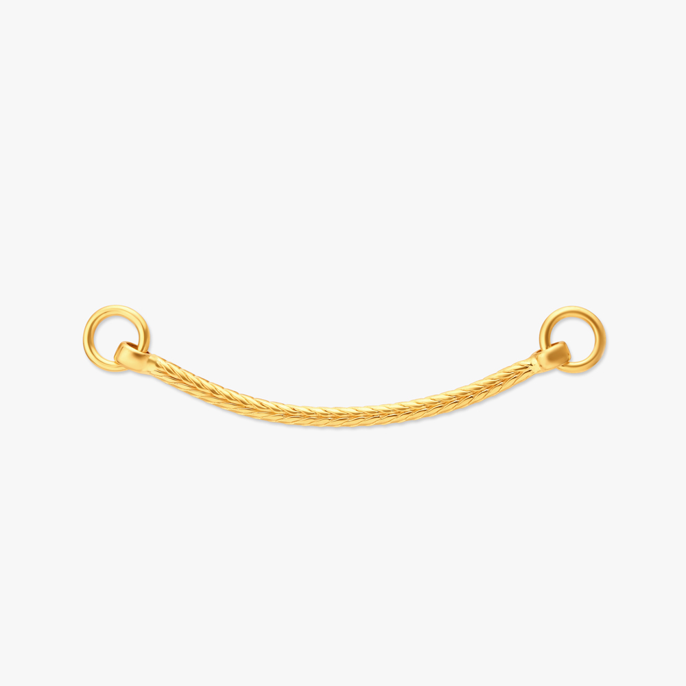 Elegant Gold Ear Chain
Elegant Gold Ear Chain