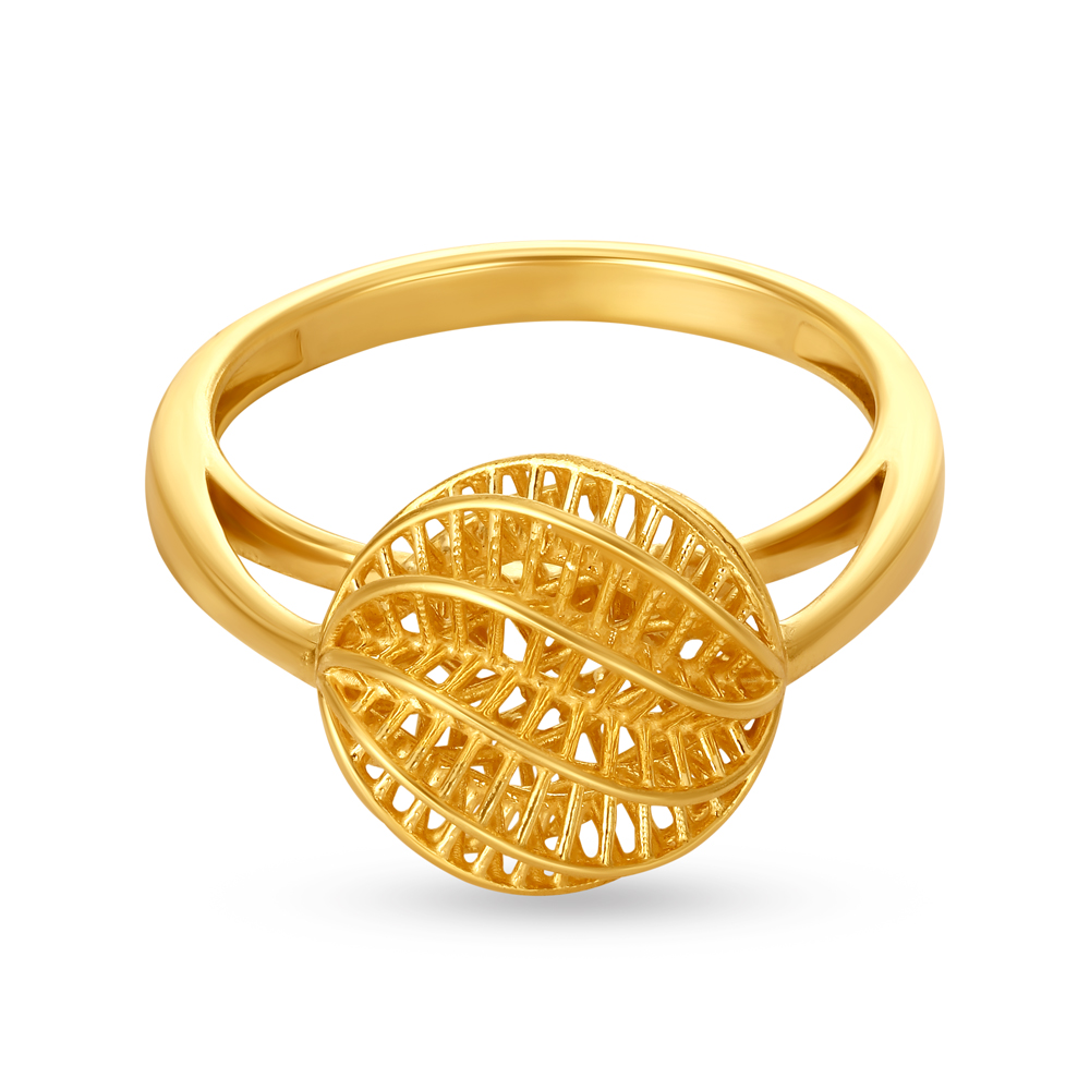 Breathtaking 22 Karat Yellow Gold Statement Ring
Breathtaking 22 Karat Yellow Gold Statement Ring