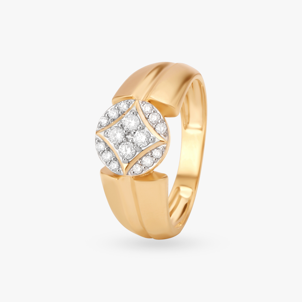 Encrusted Diamond Finger Ring for Men
Encrusted Diamond Finger Ring for Men