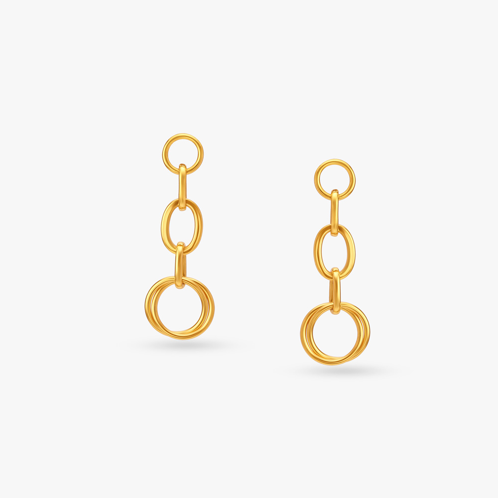 Contemporary Circle Drop Earrings
Contemporary Circle Drop Earrings