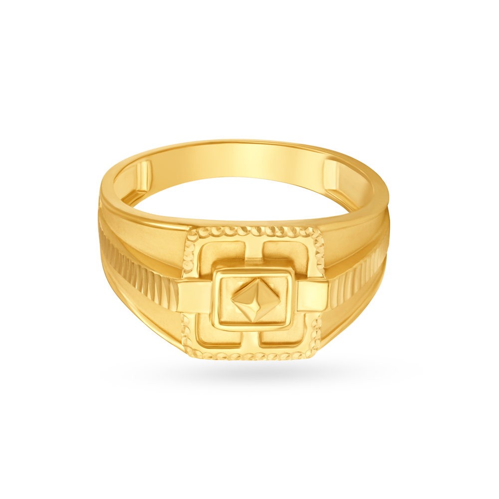 Textured Men's Finger Ring
Textured Men's Finger Ring