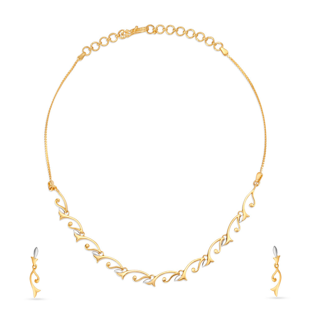 Striking Gold Necklace Set
Striking Gold Necklace Set