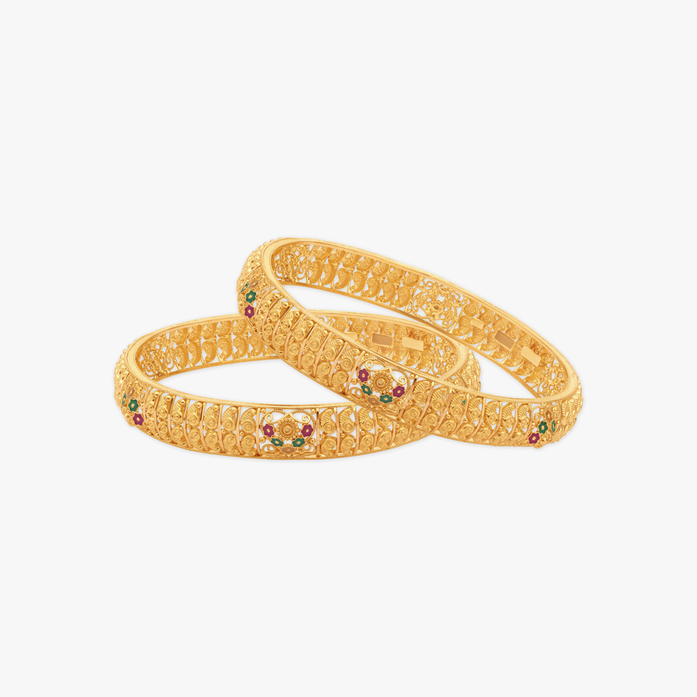Curling Twines Bangles
Curling Twines Bangles