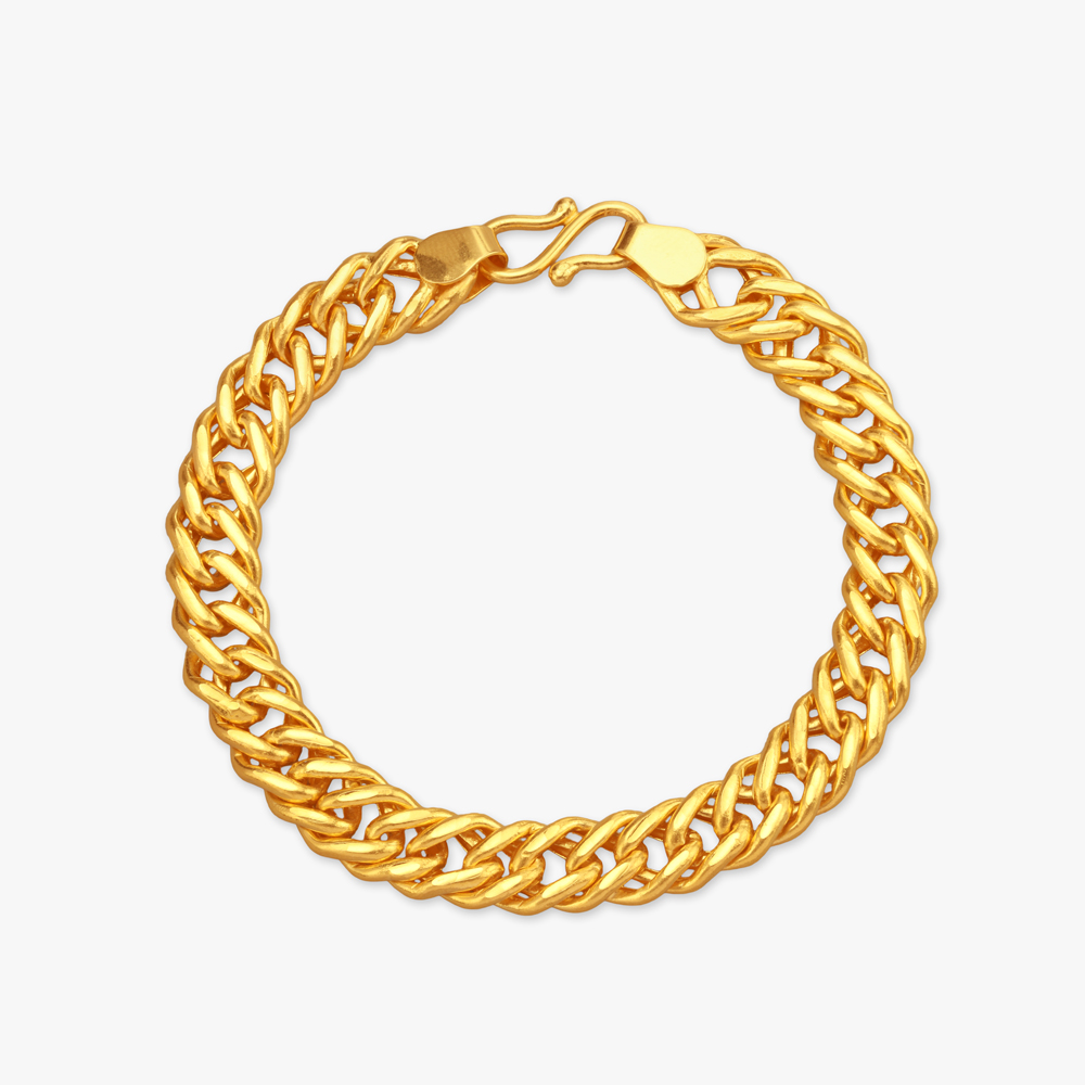 Statement Style Gold Bracelet for Men
Statement Style Gold Bracelet for Men