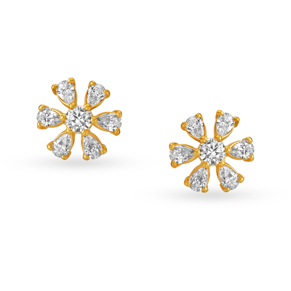 Enchanting Floral Gold Stud Earrings for Kids
Enchanting Floral Gold Stud Earrings for Kids