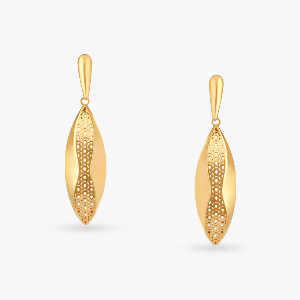 Contemporary Leaf Drop Earrings
Contemporary Leaf Drop Earrings