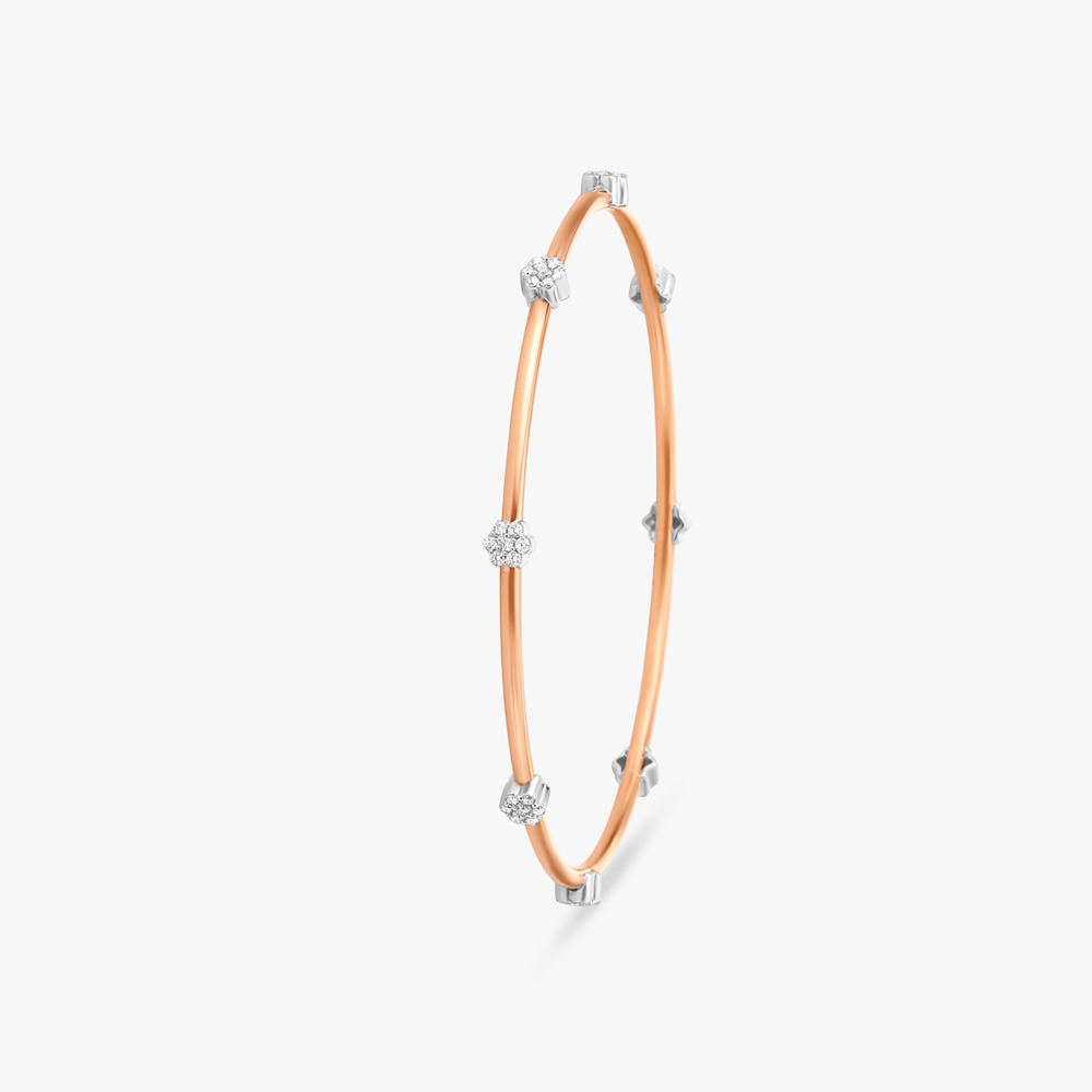 Sublime Floral Diamond Bangle
Sublime Floral Diamond Bangle