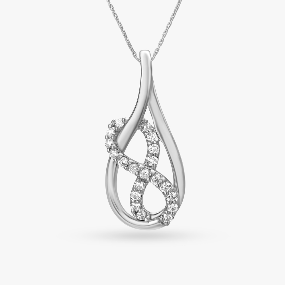 Enthralling Diamond Pendant in Platinum
Enthralling Diamond Pendant in Platinum