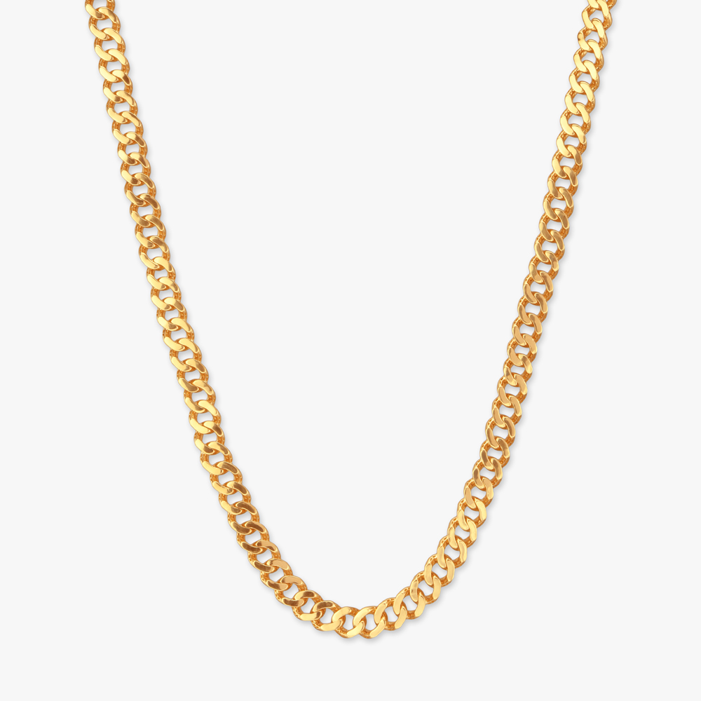 Classic Cuban Link Gold Chain for Men
Classic Cuban Link Gold Chain for Men