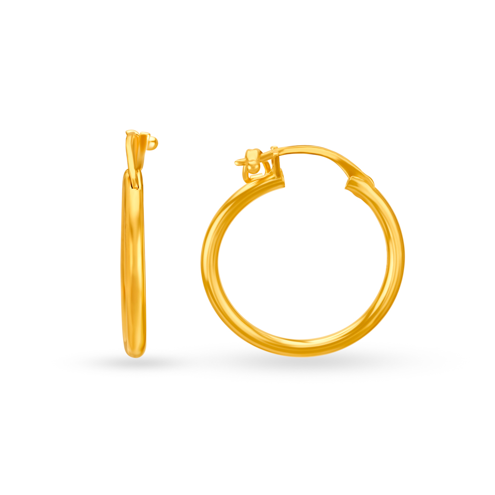 Timeless 22 Karat Yellow Gold Hoop Earrings
Timeless 22 Karat Yellow Gold Hoop Earrings