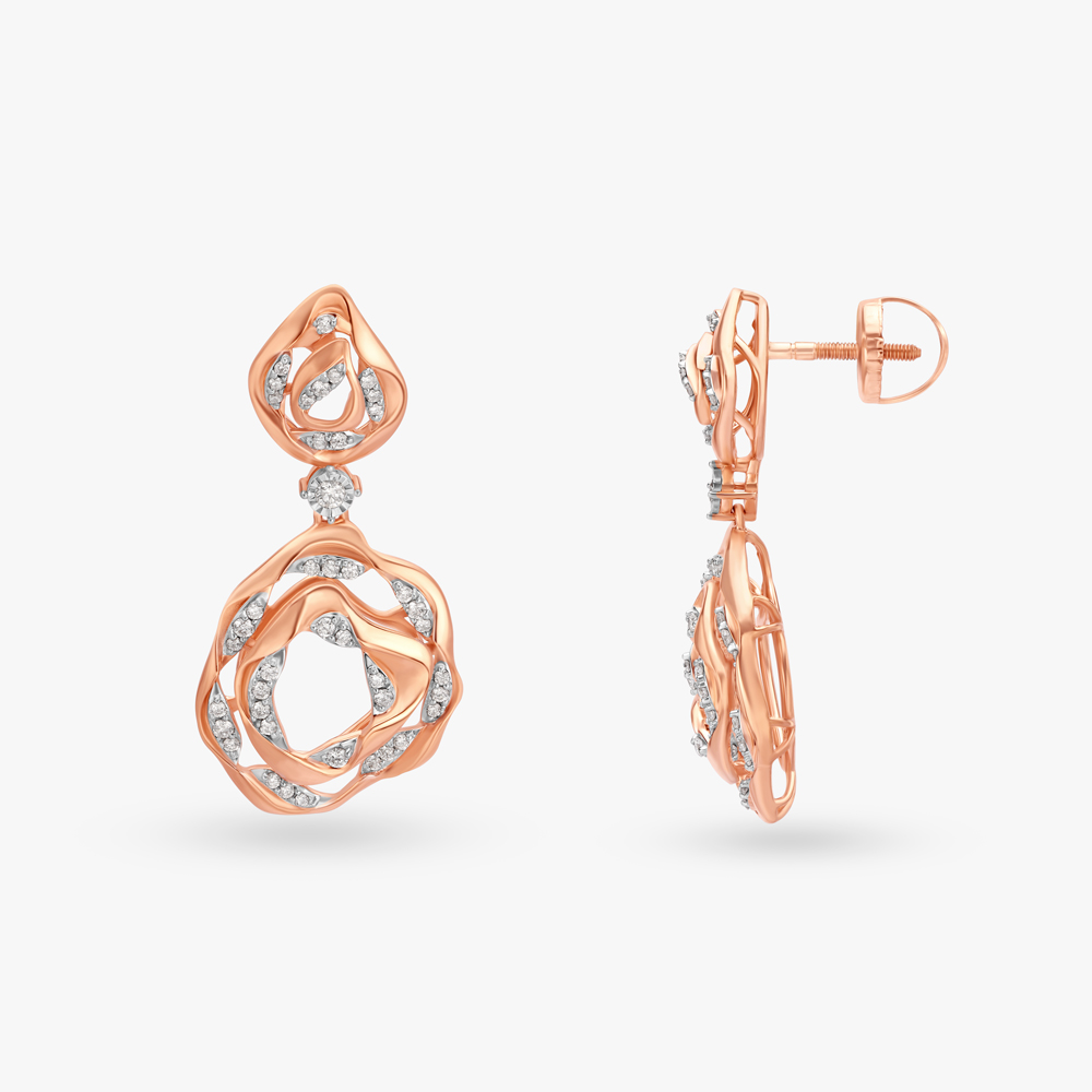 Cascade Of Elegance Diamond Drop Earrings
Cascade Of Elegance Diamond Drop Earrings