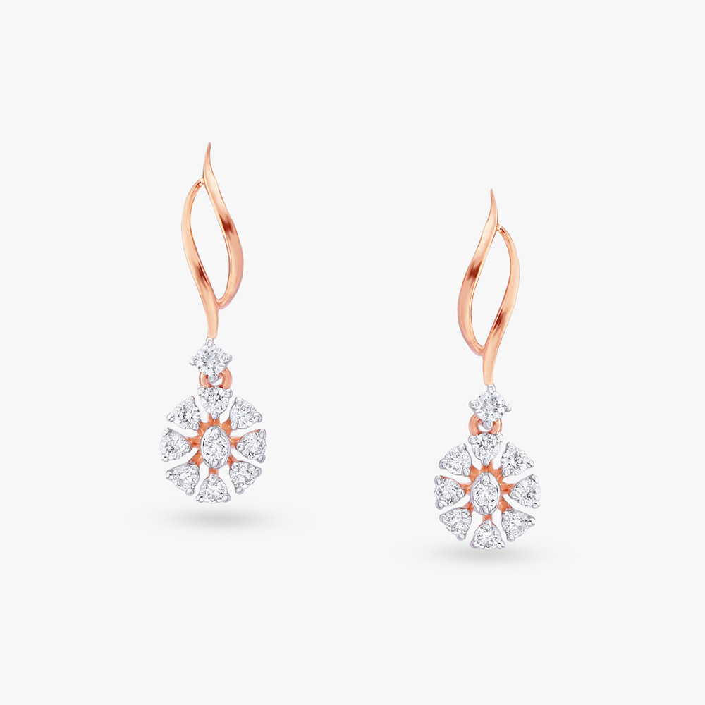 Graceful Diamond Drop Earrings
Graceful Diamond Drop Earrings