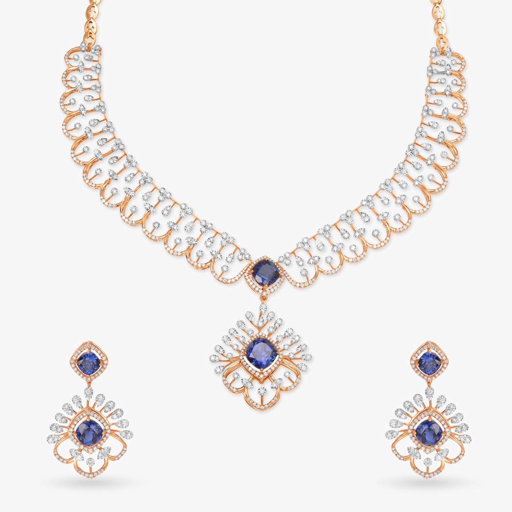 Blooms of Hope Natural diamond Necklace Set
Blooms of Hope Natural diamond Necklace Set