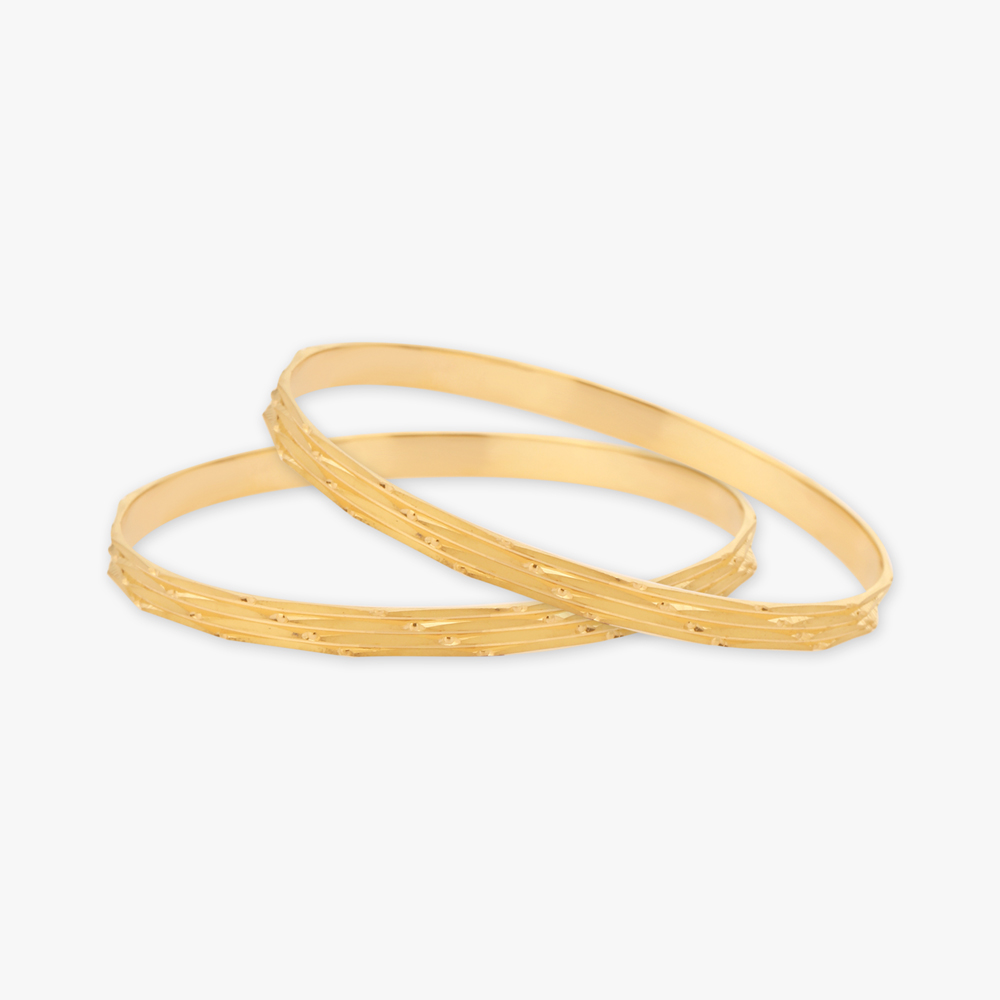 Splendour Gold Bangles
Splendour Gold Bangles