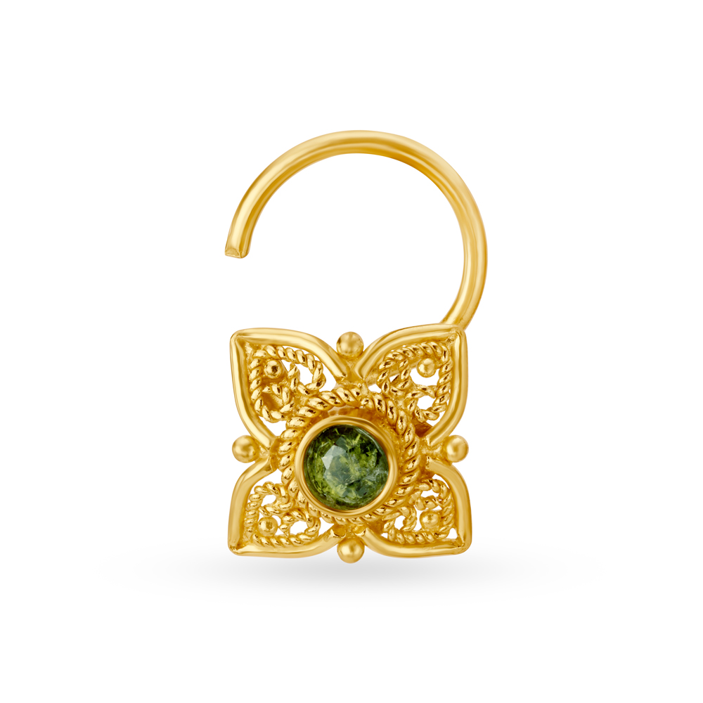 Petite Gold Nose Pin
Petite Gold Nose Pin