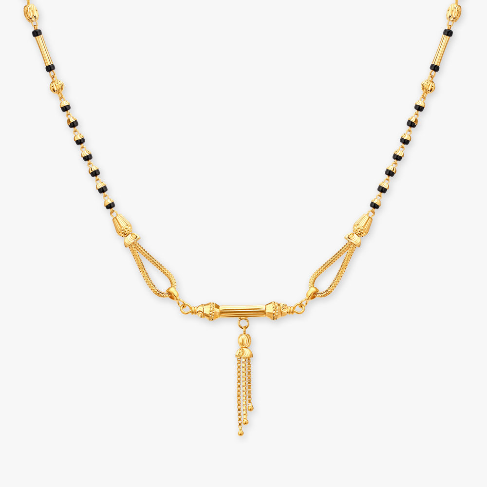 Graceful Gold Mangalsutra
Graceful Gold Mangalsutra
