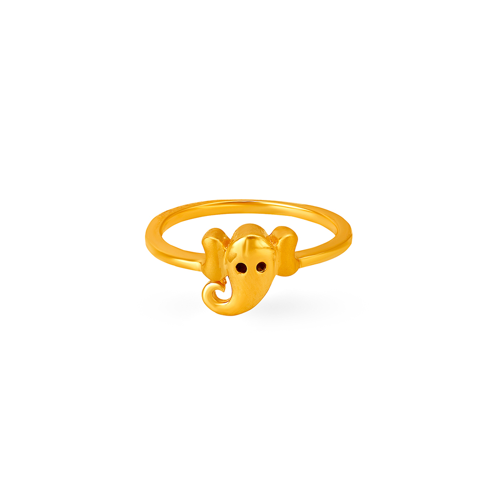 Lord Ganesh Gold Finger Ring for Kids
Lord Ganesh Gold Finger Ring for Kids