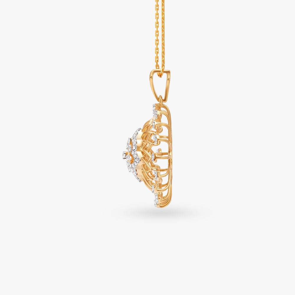 Bedazzled Diamond and Gold Pendant
Bedazzled Diamond and Gold Pendant