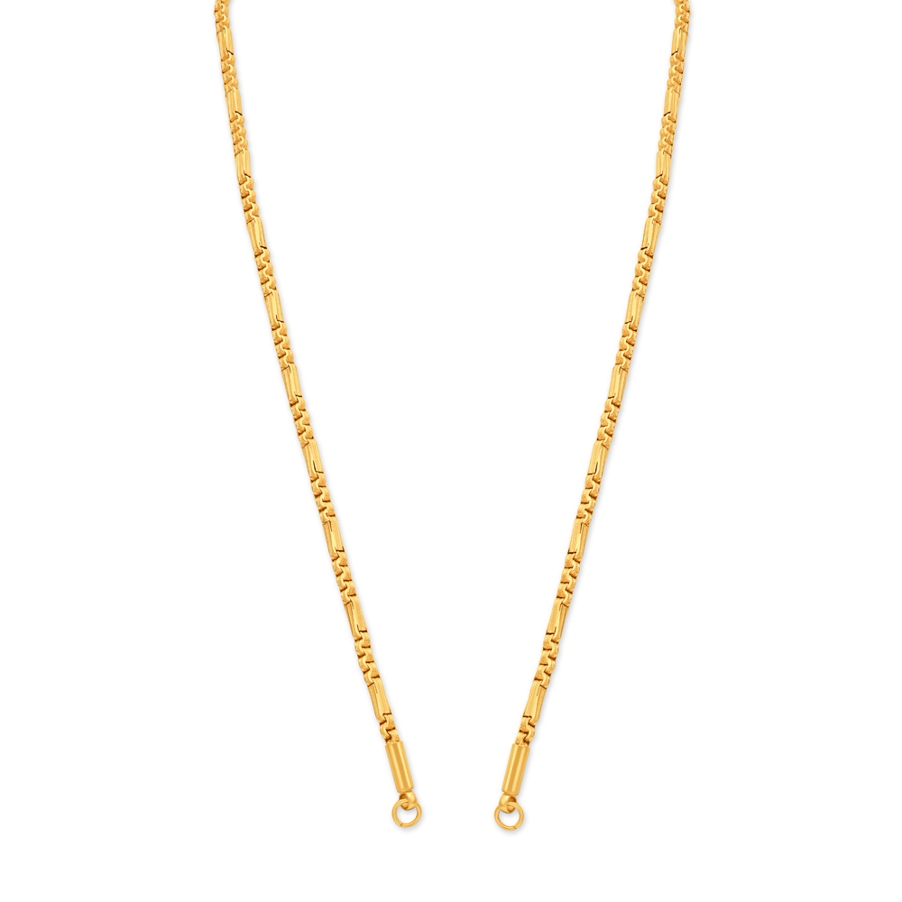 Graceful High Finish Gold Chain
Graceful High Finish Gold Chain