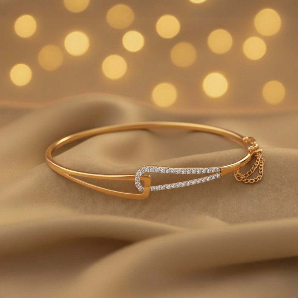 Delicate Diamond Bangle
Delicate Diamond Bangle