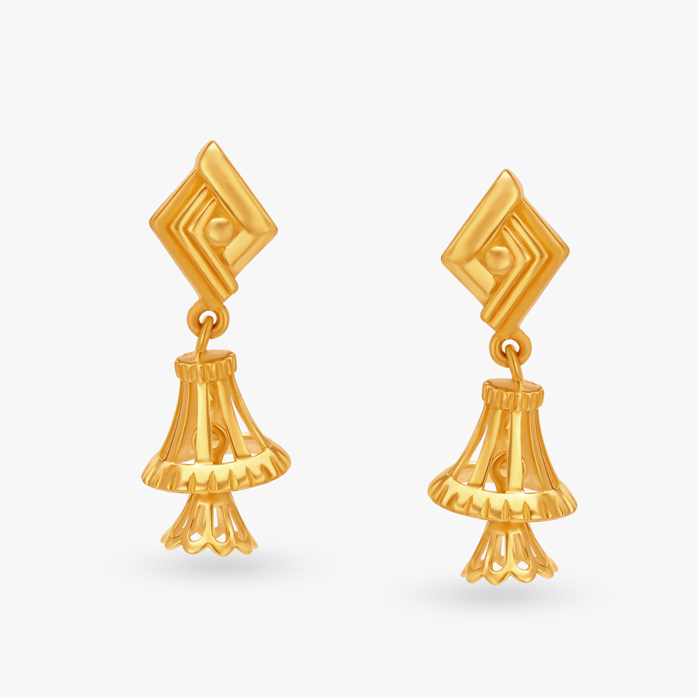 Graceful Swirls Jhumka
Graceful Swirls Jhumka