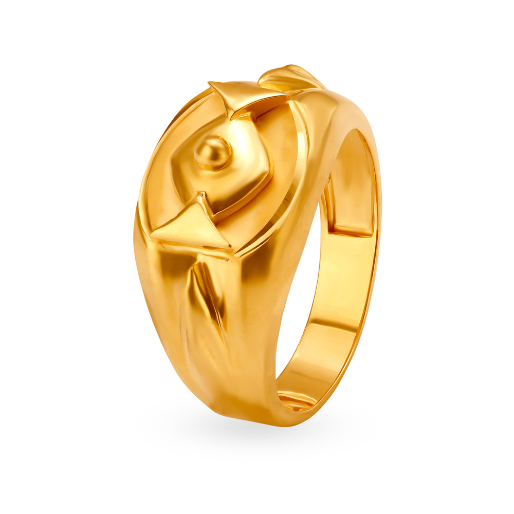Surreal Gold Finger Ring for Men
Surreal Gold Finger Ring for Men