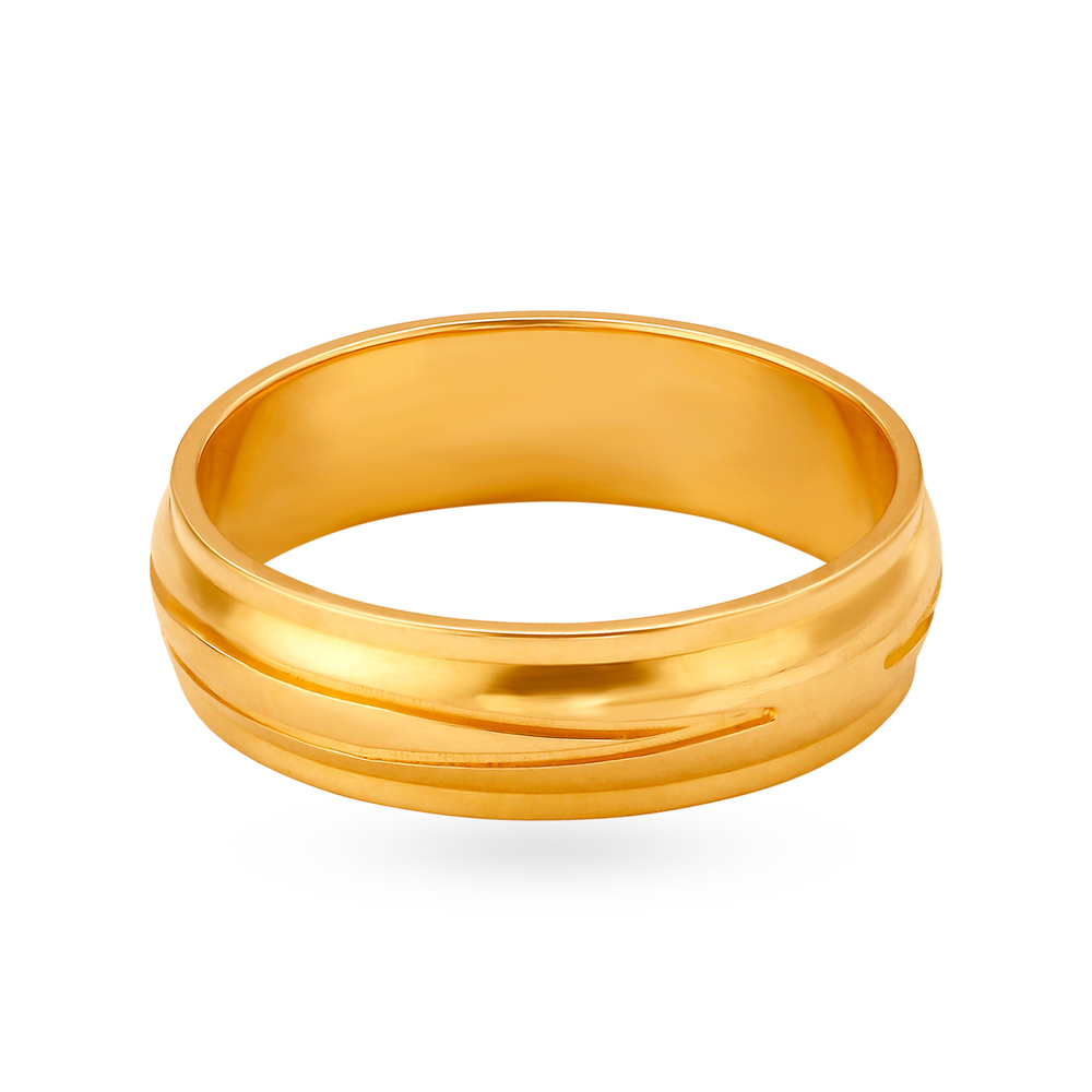 Simplistic 22 Karat Gold Finger Ring
Simplistic 22 Karat Gold Finger Ring