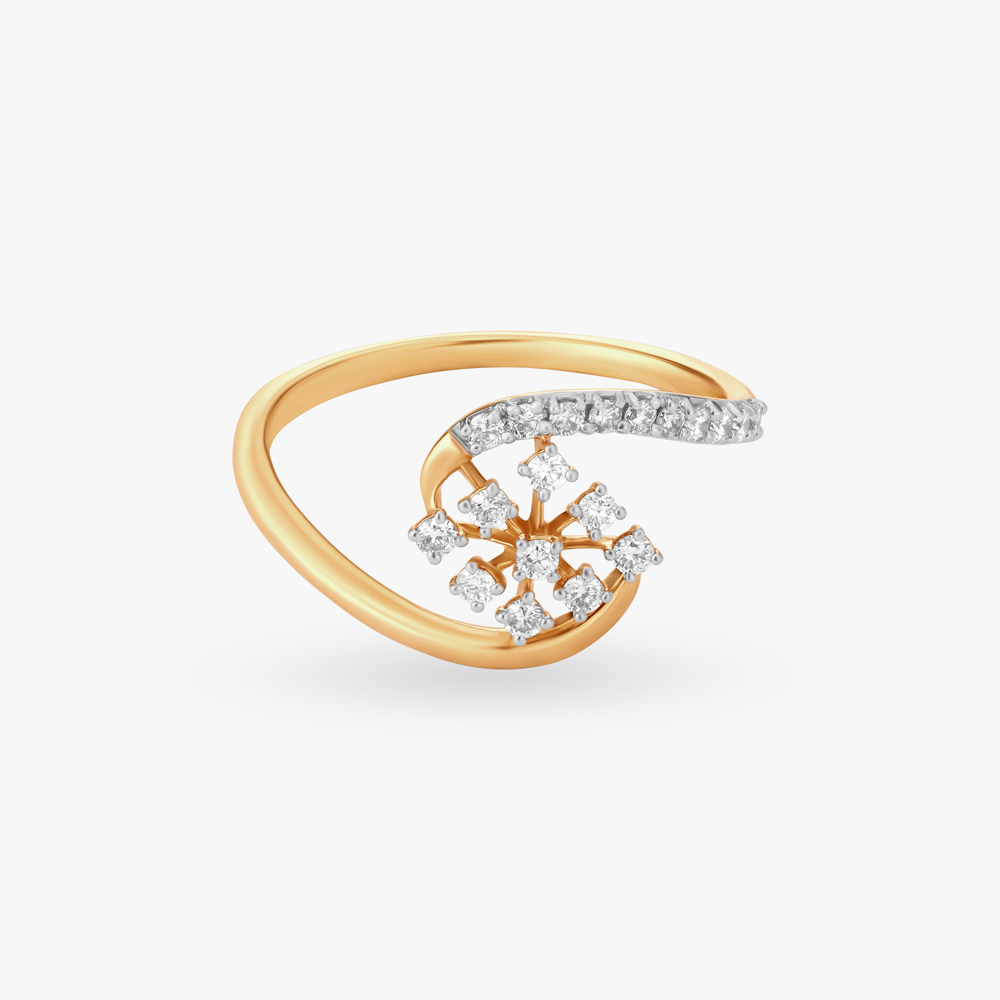 Crossover Flower Diamond Ring
Crossover Flower Diamond Ring
