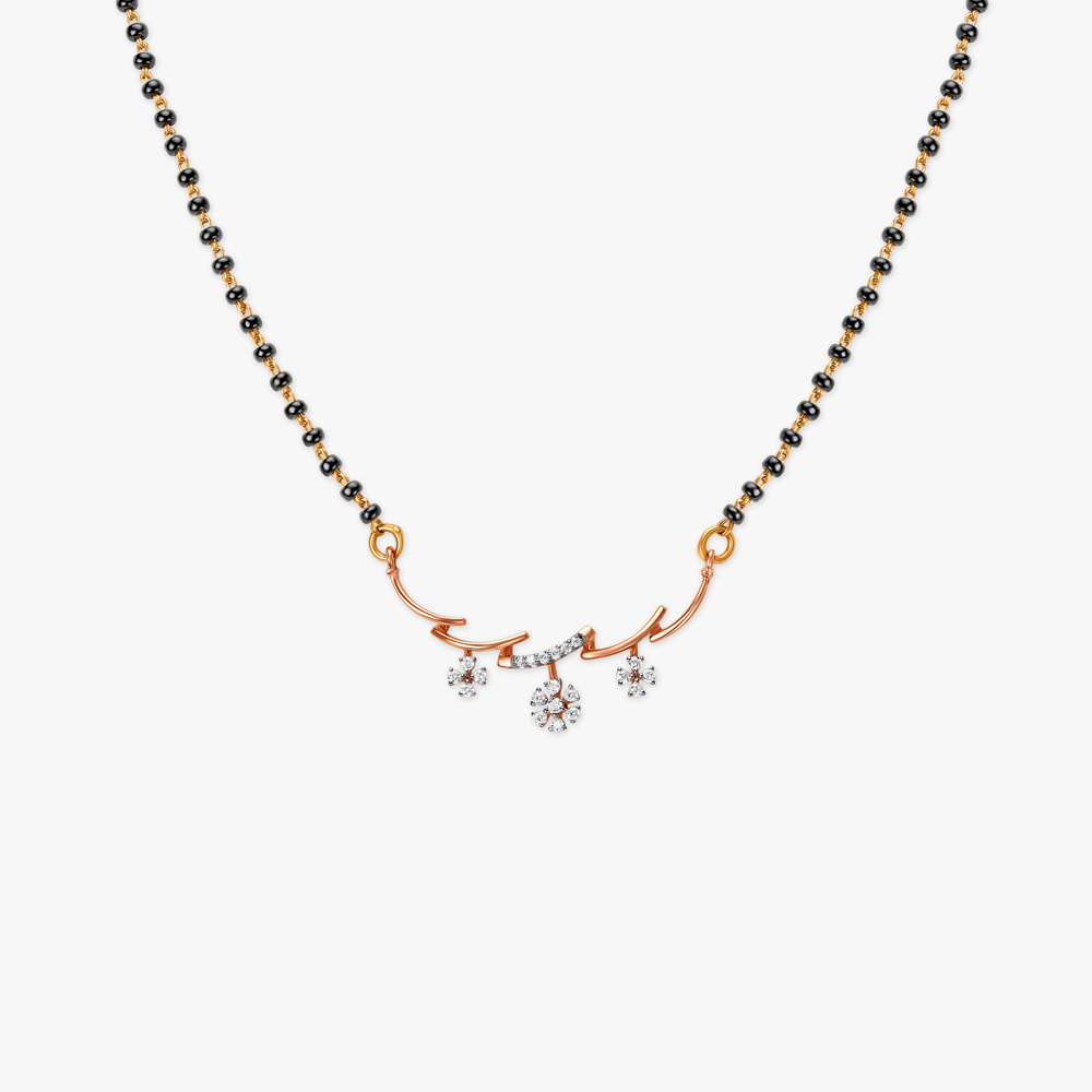 Blooming Love Diamond Mangalsutra
Blooming Love Diamond Mangalsutra