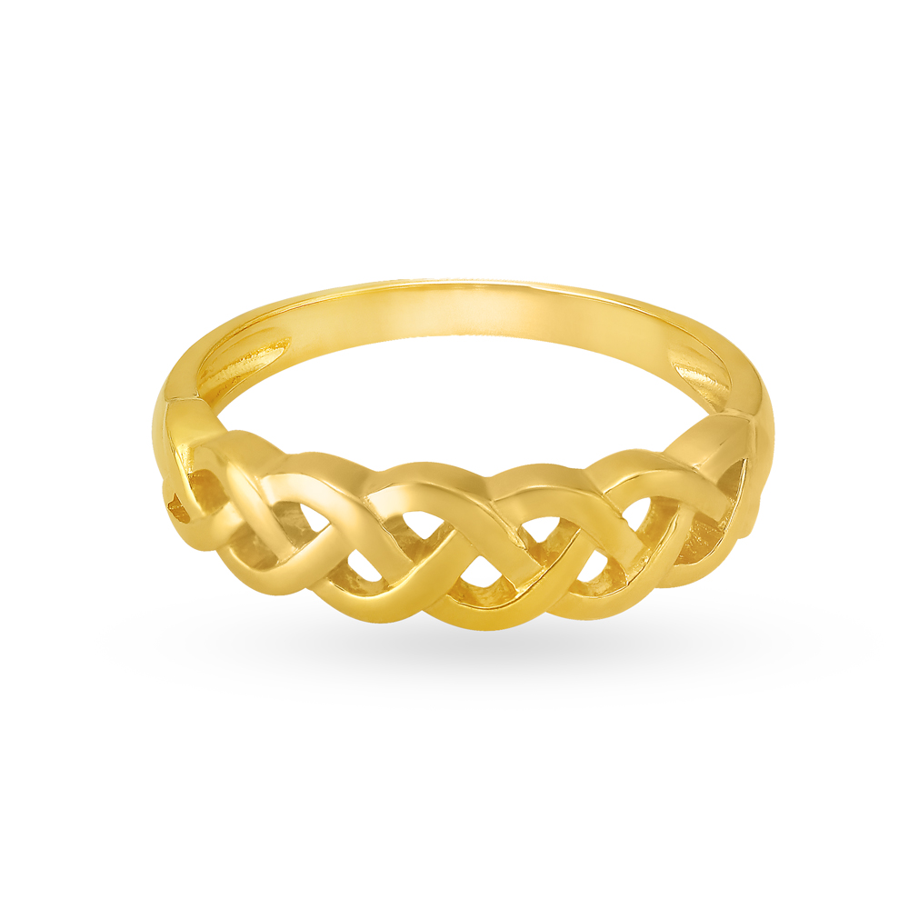 Braid Pattern Gold Ring
Braid Pattern Gold Ring