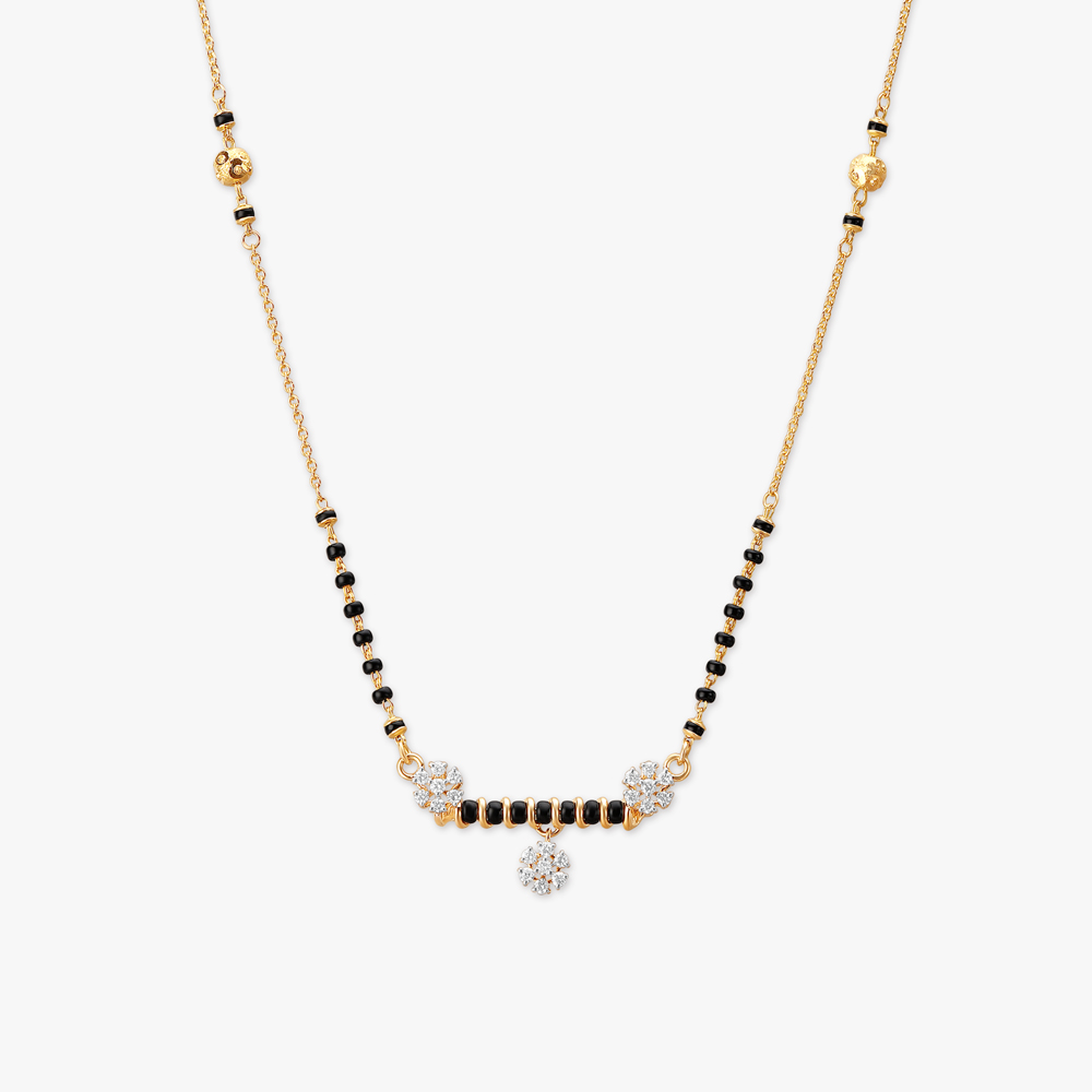 Eternal Blossom Diamond Mangalsutra
Eternal Blossom Diamond Mangalsutra