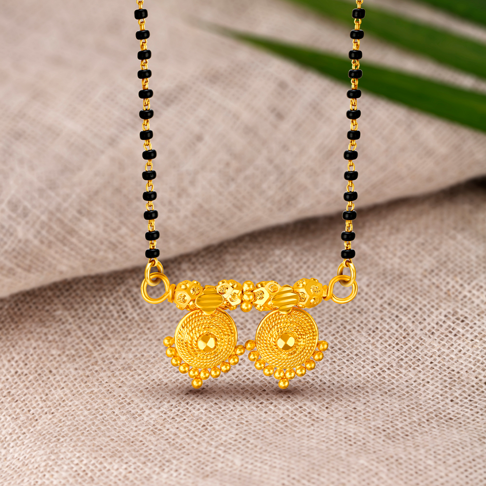 Timeless 22 Karat Yellow Gold Mangalsutra Pendant
Timeless 22 Karat Yellow Gold Mangalsutra Pendant