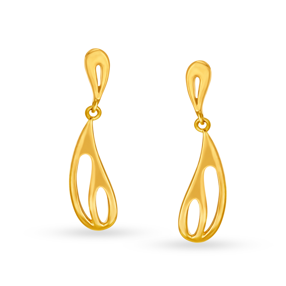 Fancy Dainty Gold Drop Earrings
Fancy Dainty Gold Drop Earrings