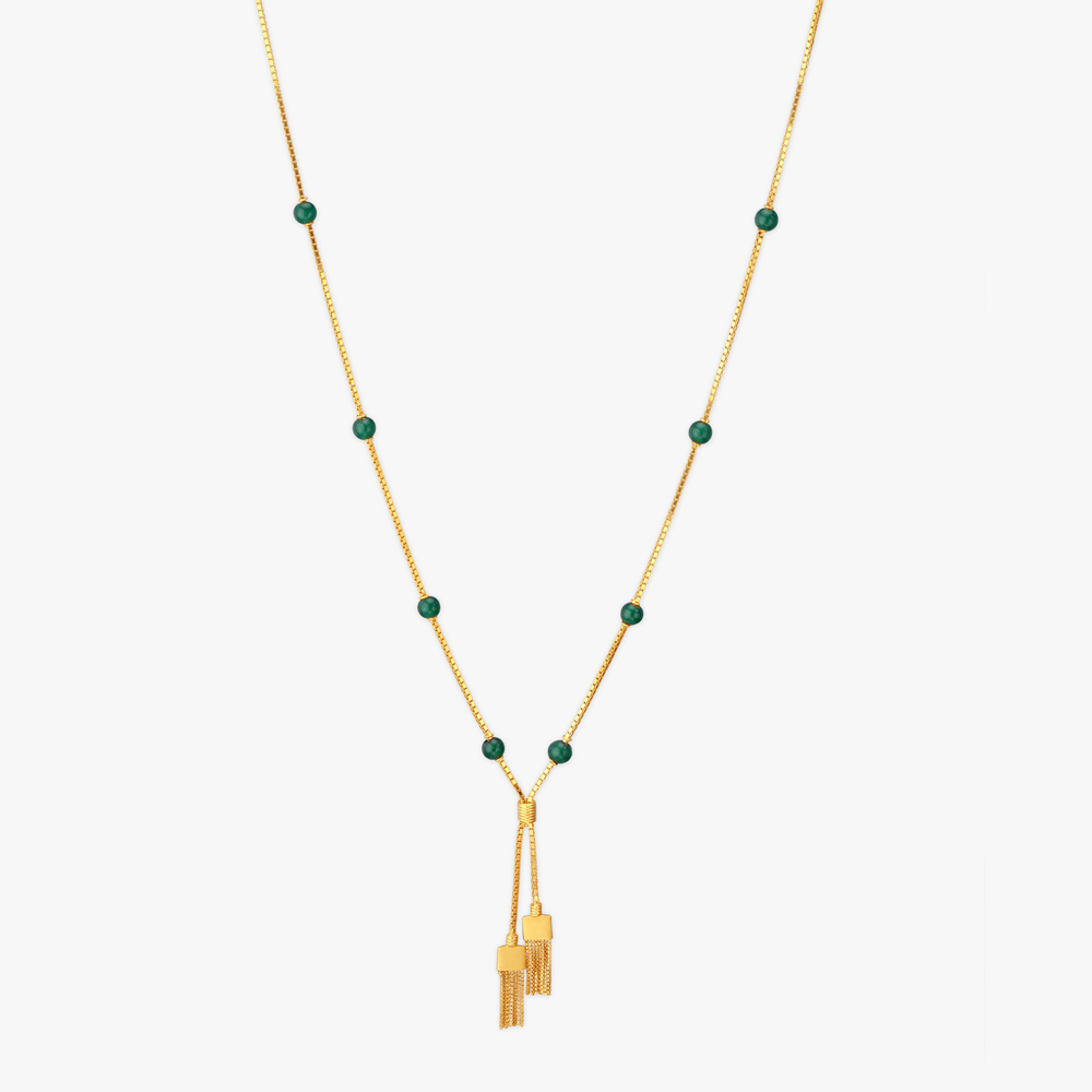 Luxe Drops Gold Chain