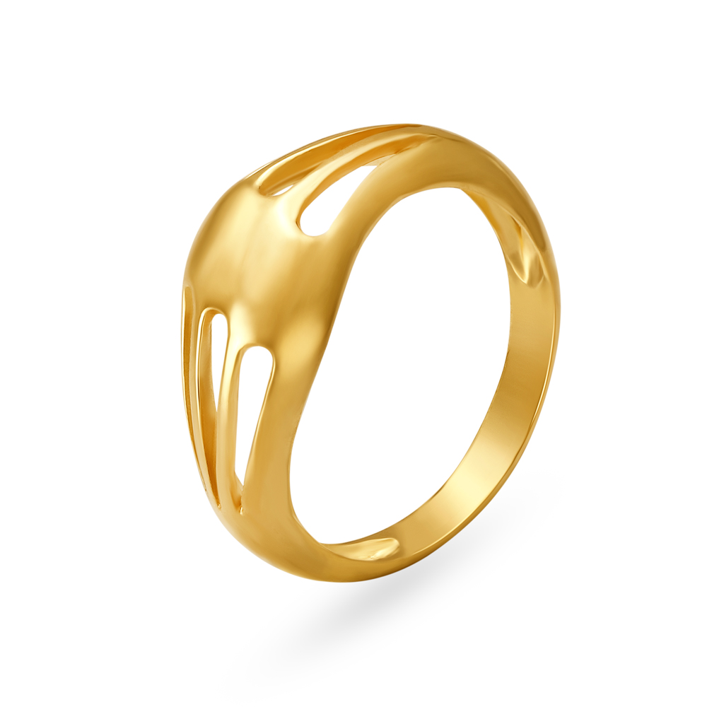 Abstract 22 Karat Yellow Gold Finger Ring
Abstract 22 Karat Yellow Gold Finger Ring