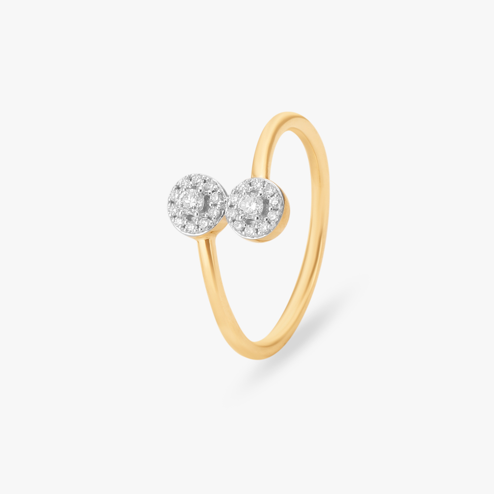 Dual Spark Diamond Finger Ring
Dual Spark Diamond Finger Ring