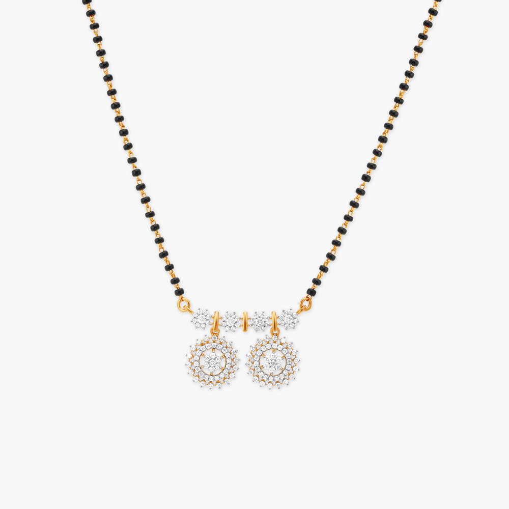 Elegant Diamond Mangalsutra
Elegant Diamond Mangalsutra