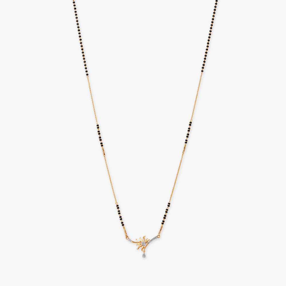 Radiant Sunburst Diamond Mangalsutra
Radiant Sunburst Diamond Mangalsutra