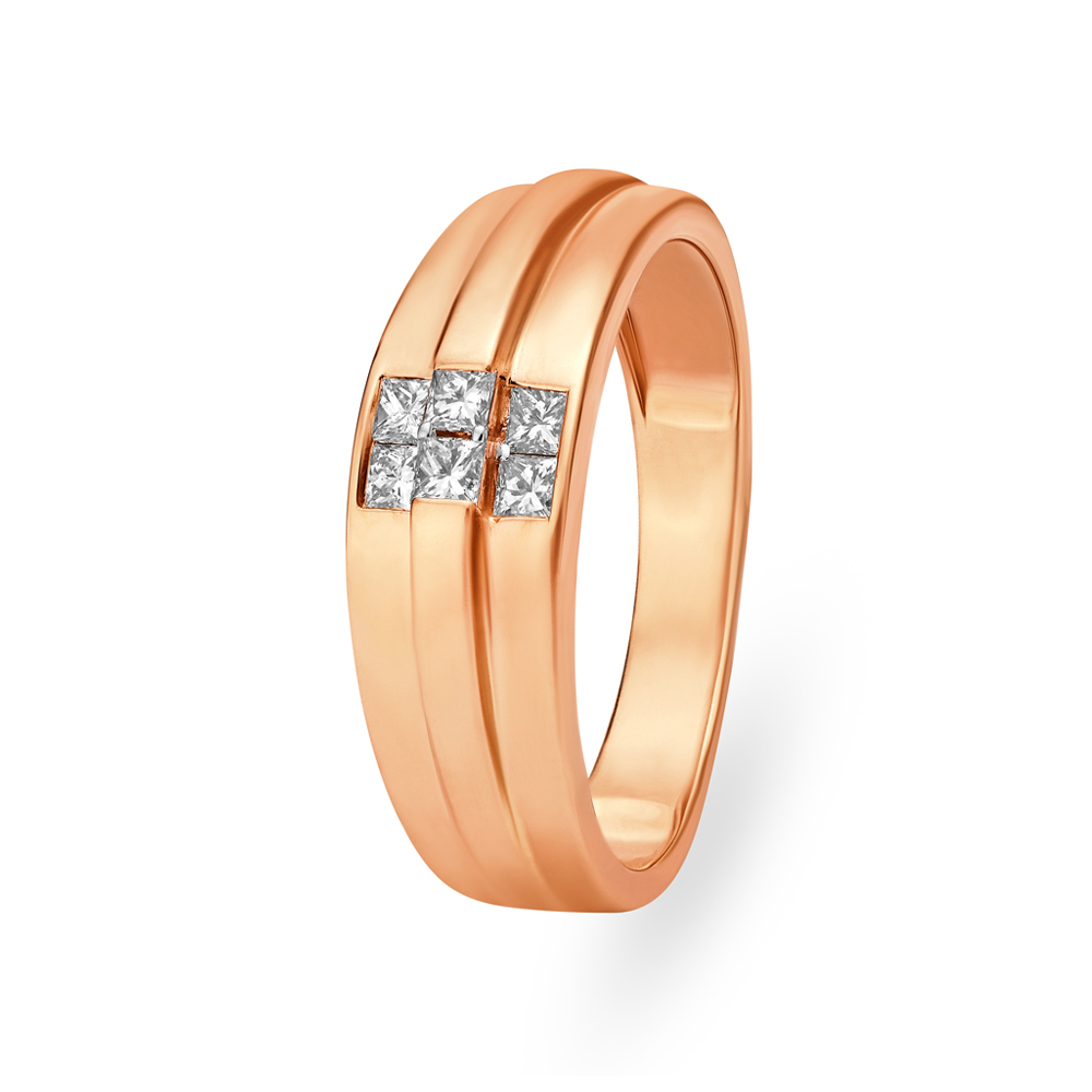 Bold Layered Rose Gold and Diamond Ring for Men
Bold Layered Rose Gold and Diamond Ring for Men