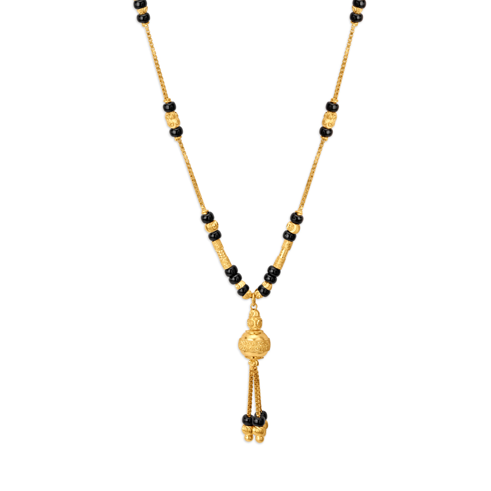 Sleek Tassels Mangalsutra
Sleek Tassels Mangalsutra