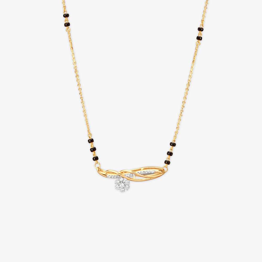Subtle Sophistication Diamond Mangalsutra
Subtle Sophistication Diamond Mangalsutra