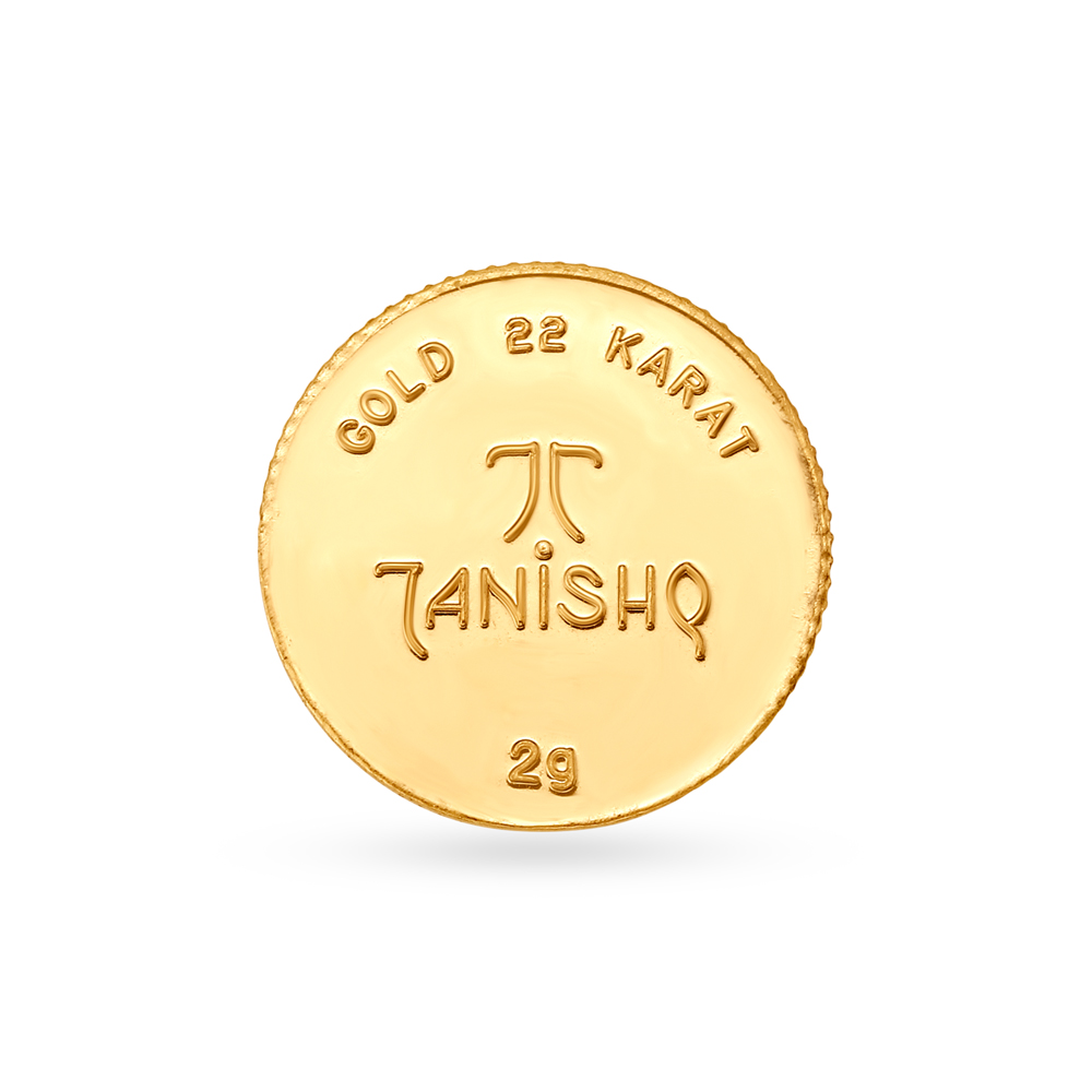 2 gram 22 Karat Gold Coin
2 gram 22 Karat Gold Coin