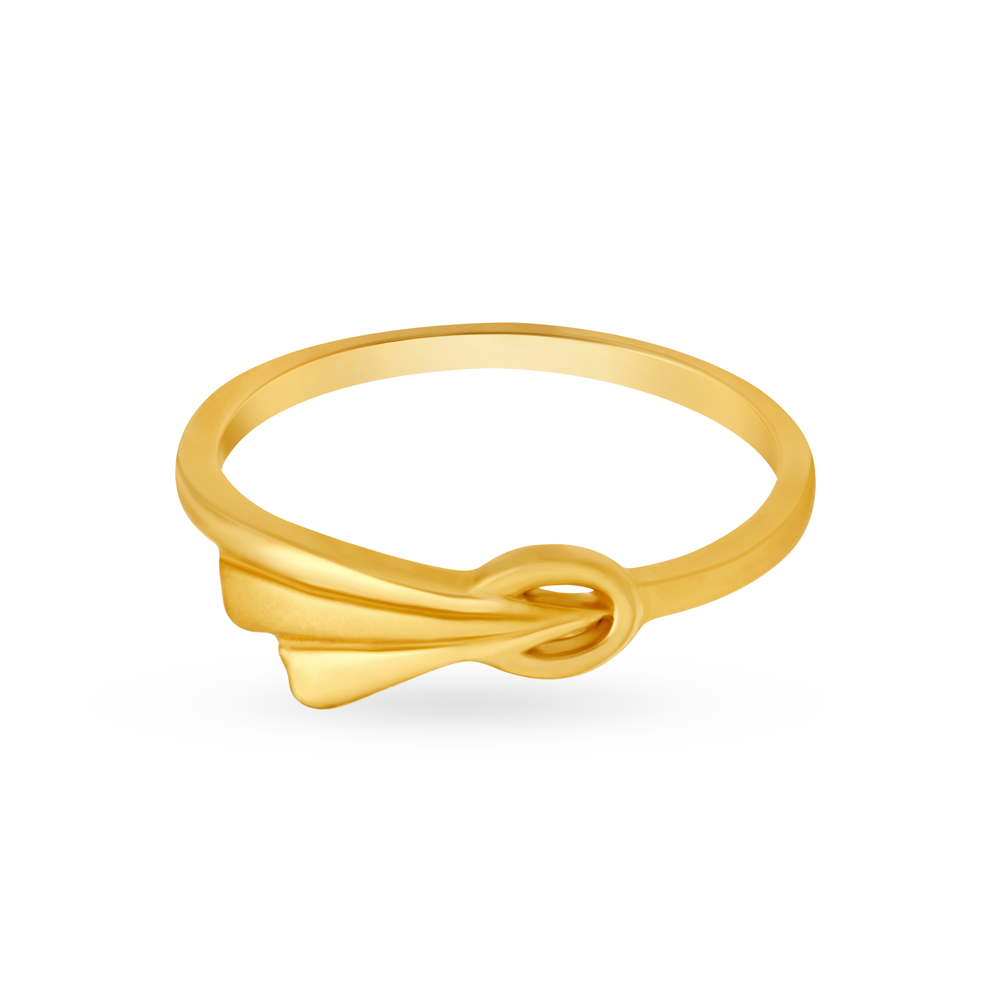 Elegant 22 Karat Matte Yellow Gold Ring
Elegant 22 Karat Matte Yellow Gold Ring