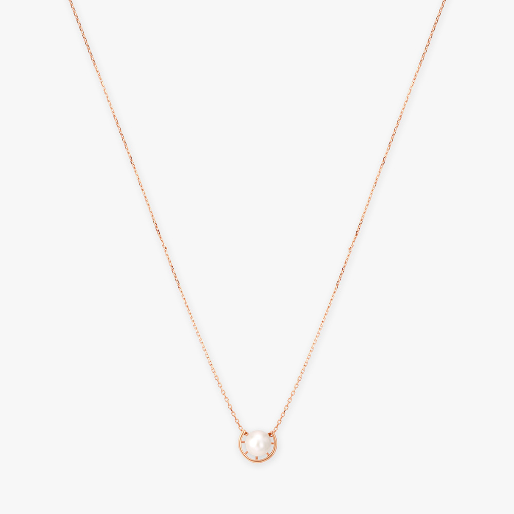 Orbital Pearl Pendant with Chain
Orbital Pearl Pendant with Chain
